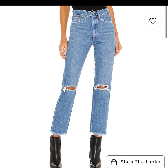 Levi’s wedgie ankle jeans, light wash - Picture 4 of 4